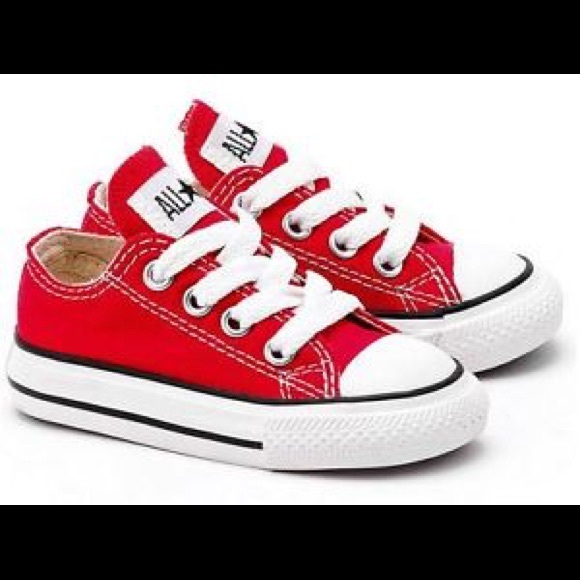 red converse toddler girl